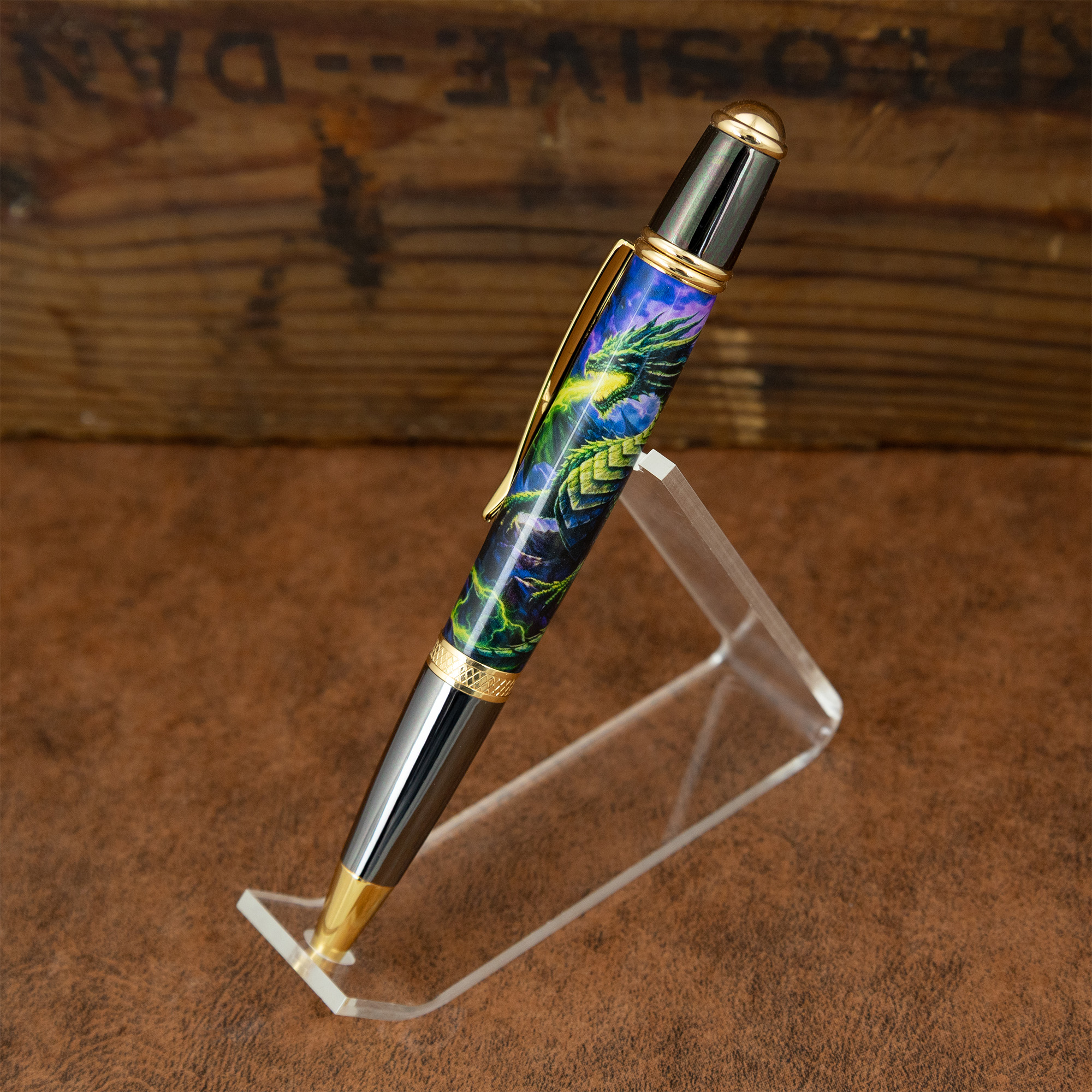 Label cast artisan blanks