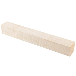 Curly Maple spindle blank 1-1/2 x 1-1/2 x 12 - product of Canada