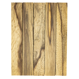 Black Limba pen blanks - 5 pack