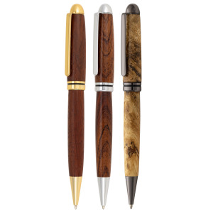 Budget Round Top European pen kit 7 mm bundle
