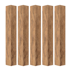 Caribbean Rosewood pen blanks 5/8 - 5 pack