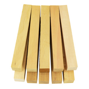 Yellowheart (Pau Amarello) pen blanks 5/8 - 10 pack