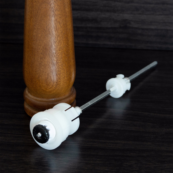 Ceramic grinder kit – adjustable shaft, salt or pepper mill