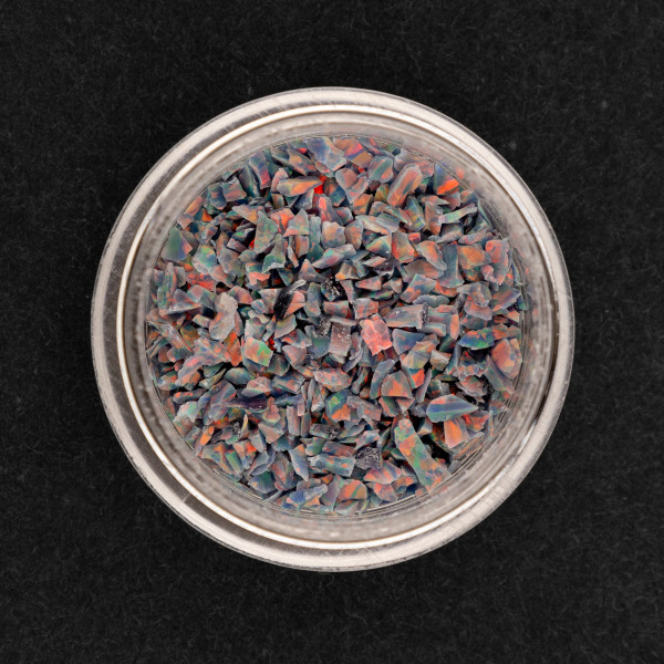 Opal inlay material 0 2 mm Royal Blue Grey 1 gram