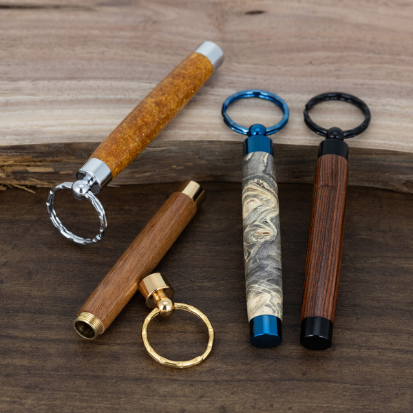Secret compartment key ring kit beginner friendly | William Wood-Write