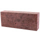 Knife block - Stabilized Maple Burl red wine 1 x 2 x 5