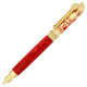 Firefighter pen kit brass and red