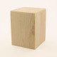 Softwood scrap block for ring-making - pine