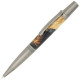 Maple Leaf pen kit antique silver with finial twist