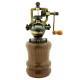 EZ-Assemble antique style salt or pepper mill mechanism antique brass