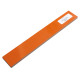 Knife scales - G10 orange & black single ply 1/4 x 1-1/2 x 10
