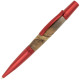 Maple Leaf pen kit red with finial twist