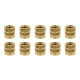 Threaded inserts for bottle stopper kits - 10 pack