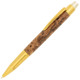 Luxor push button click pen kit with Schmidt mechanism titanium gold