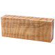 Knife block - Stabilized Curly Redwood 1 x 2 x 5