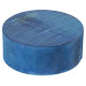 Curly Maple stabilized bowl blanks round electric blue - 2