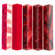 Acrylic pen blank sampler bundle - red