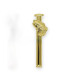 Slimline pen clips bass gold - single