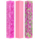 3-piece acrylic pen blank sampler bundle - pink