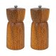 Set of 2 Chef's 5-inch ceramic salt or pepper mill grinder kits