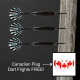 3-pc Steel point gun metal dart kit with FREE Canada flag flight