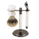 Mach3 razor BUNDLE gun metal - razor, stand, shaving knot