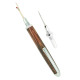 Single seam ripper chrome & FREE stiletto tip