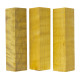 3-pack Stabilized Curly Maple pen blank shorts aztec gold - product of Canada