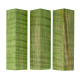 3-pack Stabilized Curly Maple pen blank shorts two-tone lime green - product of Canada
