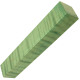 Stabilized Curly Maple pen blanks green exceptional - product of Canada