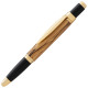 Zephyr ballpoint pen kit by Beaufort black chrome & upgrade gold