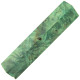 Stabilized Buckeye burl pen blanks teal