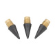 Everlasting pencil replacement tips black - 3 pack