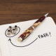 Marquis ballpoint pen kit by Dayacom chrome & gold with 1 FREE bushing set