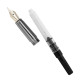 Fountain pen conversion kit for Manager rollerball pen kit - gun metal