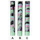 One of a kind 027 : Pearlux pen blanks Green Abalone - limited run