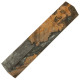 One of a Kind 062: Fusion/Hybrid pen blanks Maple Burl green & silver - limited run