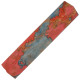 One of a Kind 075: Fusion/Hybrid pen blanks Stabilized pink Maple Burl blue and orange - limited run