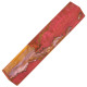 One of a Kind 076: Fusion/Hybrid pen blanks Stabilized pink Maple Burl orange and purple - limited run