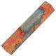 One of a Kind 084: Fusion/Hybrid pen blanks Stabilized pink Maple Burl blue and orange - limited run
