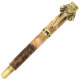 Elephant rollerball pen kit antique brass by Woodturningz