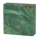 Stabilized Maple Burl ring blank teal – product of Canada