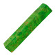 Stabilized box elder burl pen blanks lime green - product of Canada