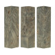 3-pack Stabilized maple burl pen blank shorts black - product of Canada