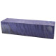 Stabilized curly maple project BLOCK 1-1/2 x 1-1/2 x 6 purple haze - product of Canada