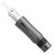 Fountain pen assembly for Wilfred rollerball pen kit - gun metal