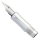 Fountain pen assembly for Wilfred rollerball pen kit - rhodium