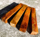 4 pack West Indian Mahogany - imperfect & ready for a creative touch FINAL SALE
