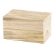 Wormy Maple bottle stopper blank 1-1/2 x 1-1/2 x 2-1/2 - product of Canada