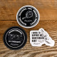 Three-piece William Wood-Write sticker set